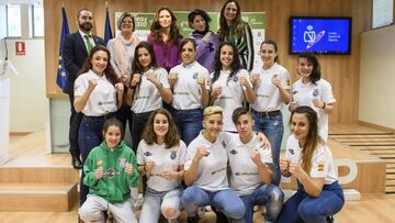 La Selección femenina de boxeo firma un patrocinio con Iberdrola.
