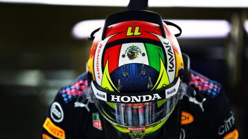 Sergio Pérez rodó con el RB15, monoplaza con el que la escudería compitió en el 2019, en el circuito de Silverstone.