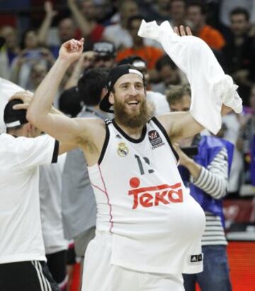 Sergio Rodríguez, el Chacho, fue uno de los jugadores más destacados de esa campaña. En la final anotó 11 puntos y dio cuatro asistencias, como Llull.