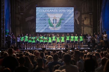 El Leganés femenino se puso de largo por primera vez en 2019. 