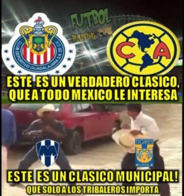 Monterrey se lleva el Clásico Regio y Tigres los memes