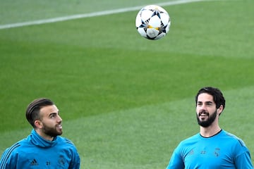 Isco y Borja Mayoral.