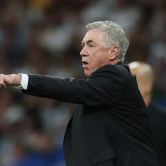 What Champions League record did Carlo Ancelotti equal in Real Madrid’s semi-final first leg draw against Manchester City?