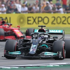 Hamilton lanza el esprint