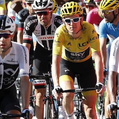 Thomas: "Aún no pienso en la victoria final, voy día día"