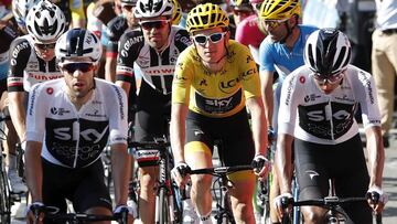 Thomas: "Aún no pienso en la victoria final, voy día día"