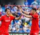 Los rojillos dan por bueno el empate ante el Getafe