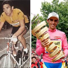 ¿Cuántos ciclistas han ganado las tres grandes?