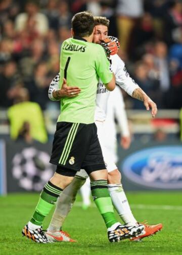 Casillas erró en la final de Lisboa en 2014 contra el Atlético, pero el famoso gol de Ramos de cabeza en el minuto 93 hizo que el Real Madrid empatara y, finalmente, ganara la décima en la prórroga.