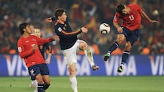 La recordada "trampa" de Torres contra la Roja en Sudáfrica