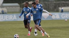 Rui Costa y Diego Rolan son dos alternativas al nueve del Depor