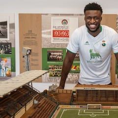 Oficial: El Racing logra la cesión de Sekou Gassama, delantero del Valladolid