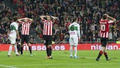 El Athletic roza la remontada ante un Elche transformado