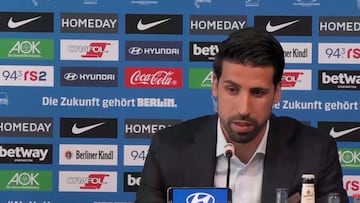 Khedira anuncia su retirada y se acuerda del Madrid