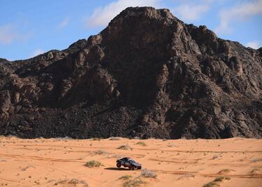 Stephane Peterhansel y Edouard Boulanger.