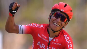 Nairo Quintana con el Arkéa en la temporada 2020