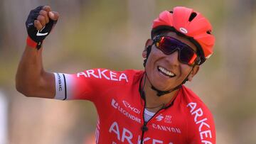 Nairo Quintana con el Ark&eacute;a en la temporada 2020