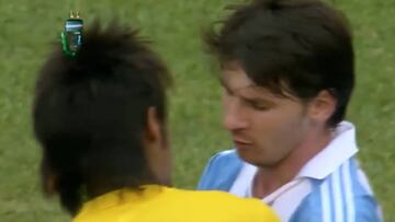 ¿Qué se dijeron Messi y Neymar en su primer abrazo?