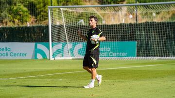 Rubi, en Marbella Football Center.