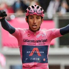 ¿Qué ciclistas colombianos han ganado el Giro de Italia y cuántos tienen alguna victoria de etapa?