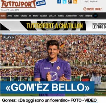 Portadas de la prensa extranjera