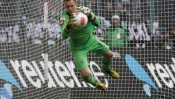 Ter Stegen, portero del Borussia Moenchengladbach.