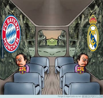 Los memes más graciosos del Bayern-Real Madrid