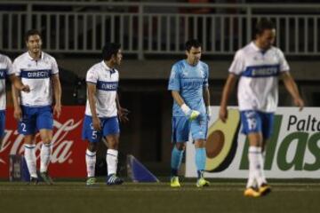 San Luis y Universidad Católica se enfrentaron en la cancha del Lucio Fariña de Quillota. 