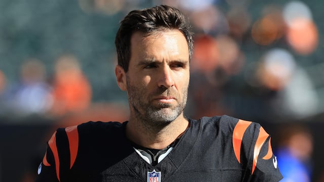 The Cincinnati Bengals picked up Joe Flacco from the Browns mid-season in 2025. At 40 years old, is one of the oldest players in the league.