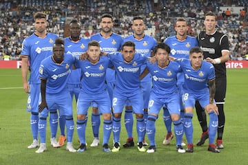 Once inicial del Getafe 