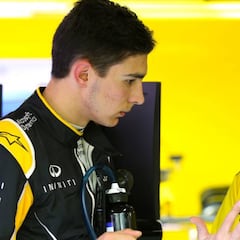 Ocon alaba el motor Renault... y Mercedes le deja sin test