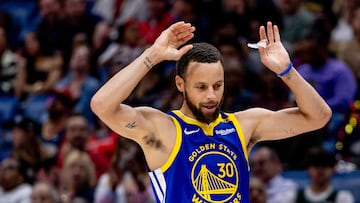 The Golden State Warriors star returned to action against the Pelicans.