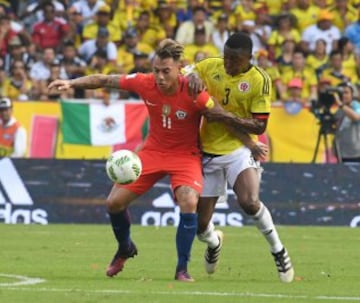 Colombia vs Chile en Barranquilla.