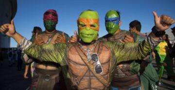 Carnaval en las gradas del Sevens World Series