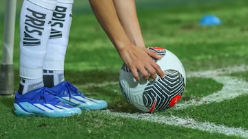 Official Ball Nike during the game Guadalajara vs Pumas UNAM, corresponding to Round 15 of the Torneo Apertura 2023 of the Womens Liga BBVA MX, at Akron Stadium, on October 15, 2023. 

<br><br>

Balon Oficial Nike durante el partido Guadalajara vs Pumas UNAM, correspondiente a la Jornada 15 del Torneo Apertura 2023 de la Liga BBVA MX Femenil, en el Estadio Akron, el 15 de Octubre de 2023