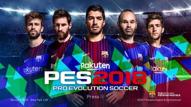 Neymar, eliminado finalmente de los menús de PES 2018