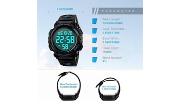 Caractersticas de este reloj deportivo para hombre que puedes encontrar en Amazon.