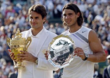 Ganó a Rafa Nadal por 7-6, 4-6, 7-6, 2-6 y 62.