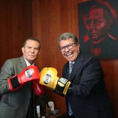 Reconocen en el Senado a Julio César Chávez por su trayectoria
