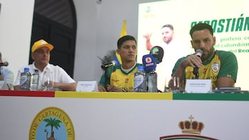 Fredy Montero fue presentado como nuevo fichaje del Real Cartagena