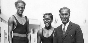 Duke Kahanamoku Olympic gold medallist and surfer