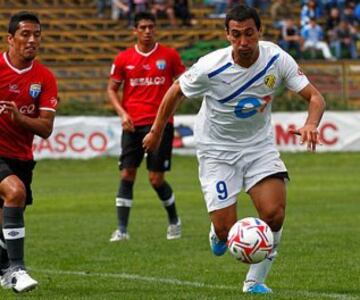 Diego de Gregorio se alzó como el máximo anotador de la Copa Chile cuando militaba en Barnechea el 2013 -junto a Donoso- con 8 goles.