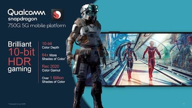 Snapdragon 750G, un nuevo procesador para móviles 5G para la gama media