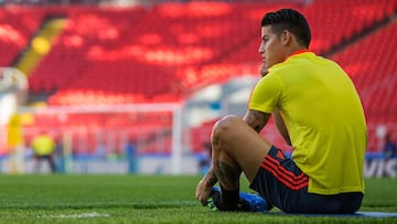 James Rodríguez sufre pequeña rotura fibrilar