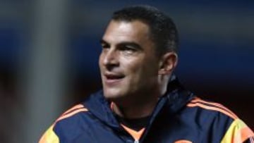 El portero suplente de Colombia, Faryd Mondragón.