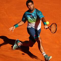 Verdasco mantiene su racha tras ganar a Mónaco en Madrid