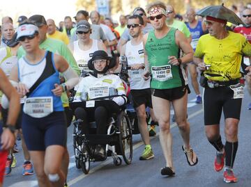 Las mejores imágenes del maratón de Valencia