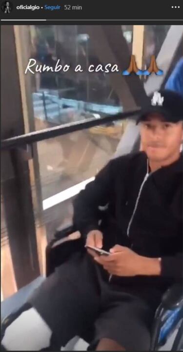 Giovani Dos Santos ya salió del hospital
