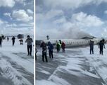 Así fue la aparatosa caída del Avión de Delta Airlines en aeropuerto de Toronto, Canadá | VIDEO