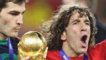 Casillas y Puyol, además de Iniesta y Villa, figuran en el once ideal del Mundial de 'La Gazzetta dello Sport'.